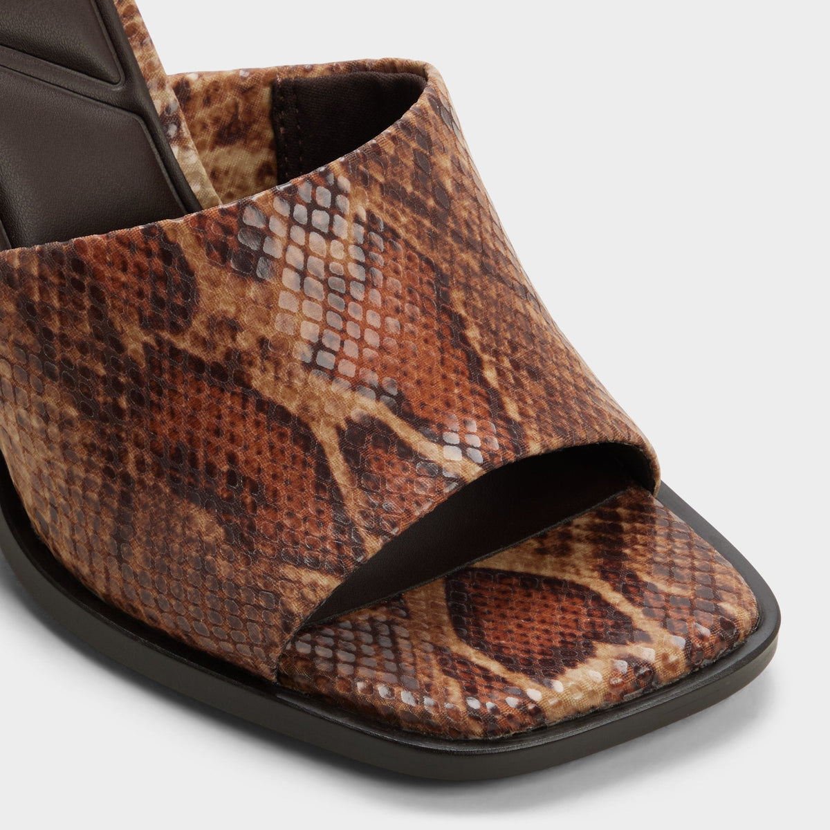 Re in Sophia Brown Multi14190695 - Heeled mule, Block heel | Aldo Featured