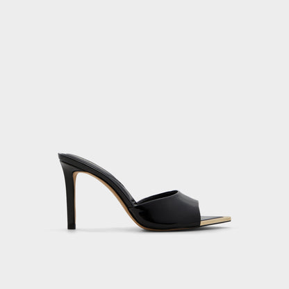 Anniebrilden Black Women's Heeled mules - Heeled mule, Stiletto heel | Aldo Popular