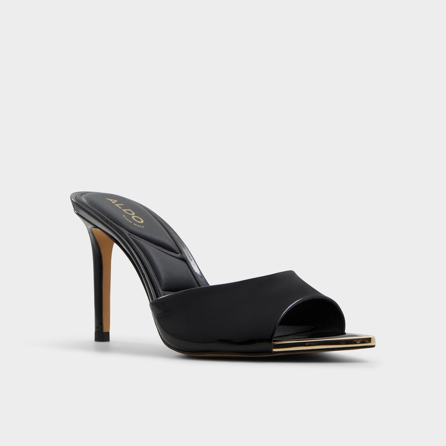 Anniebrilden Black Women's Heeled mules - Heeled mule, Stiletto heel | Aldo Popular