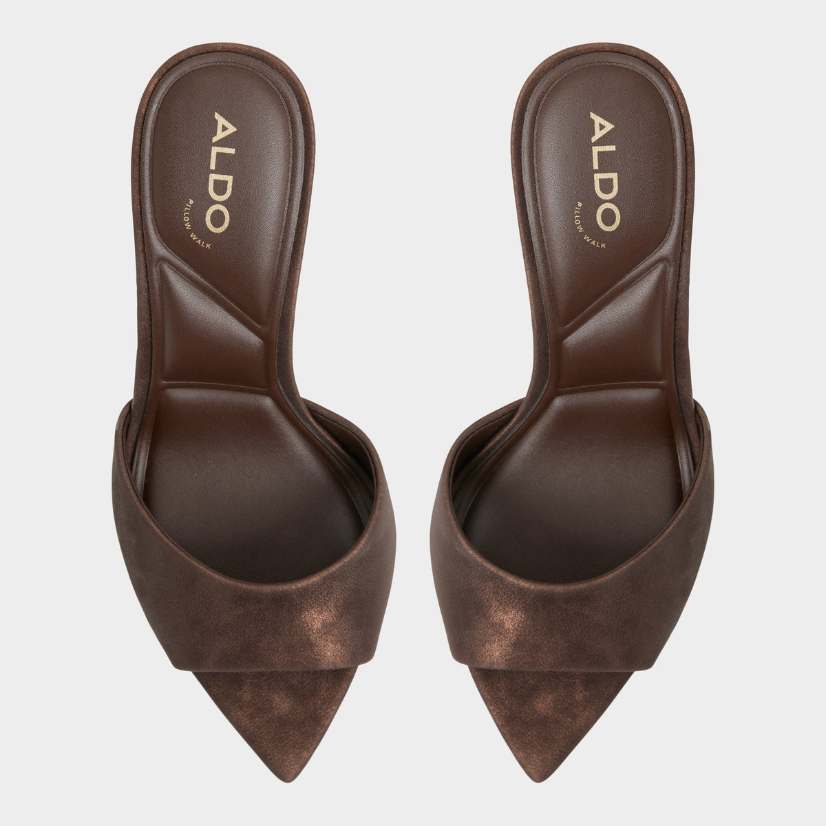 Anniebrilden Dark Brown Women's Mule slides - Heeled mule, Stiletto heel | Aldo Exclusive