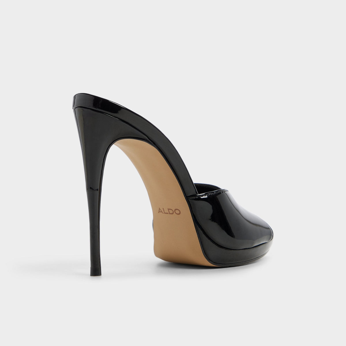 Rivieraa in Black - Heeled mule, Platform | Aldo Signature
