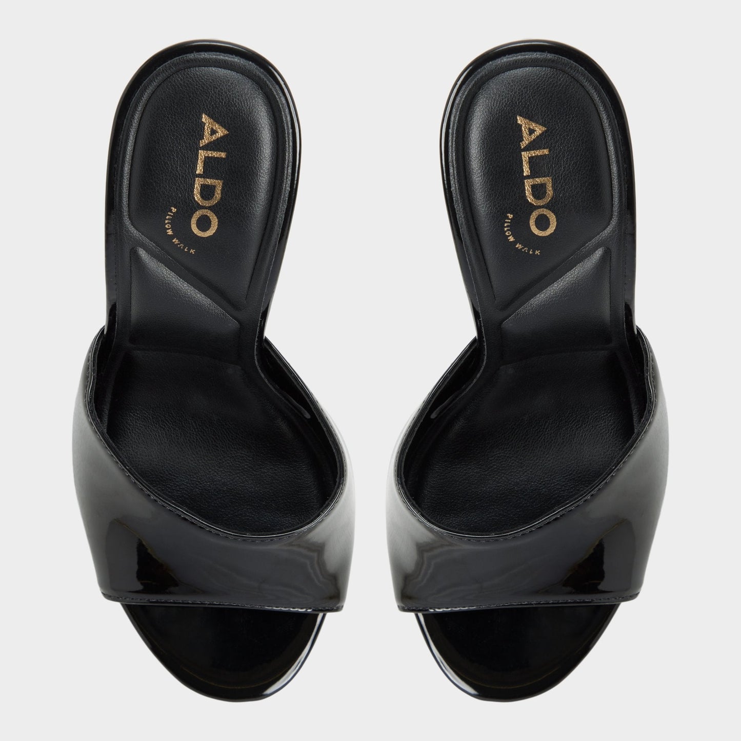 Rivieraa in Black - Heeled mule, Platform | Aldo Signature