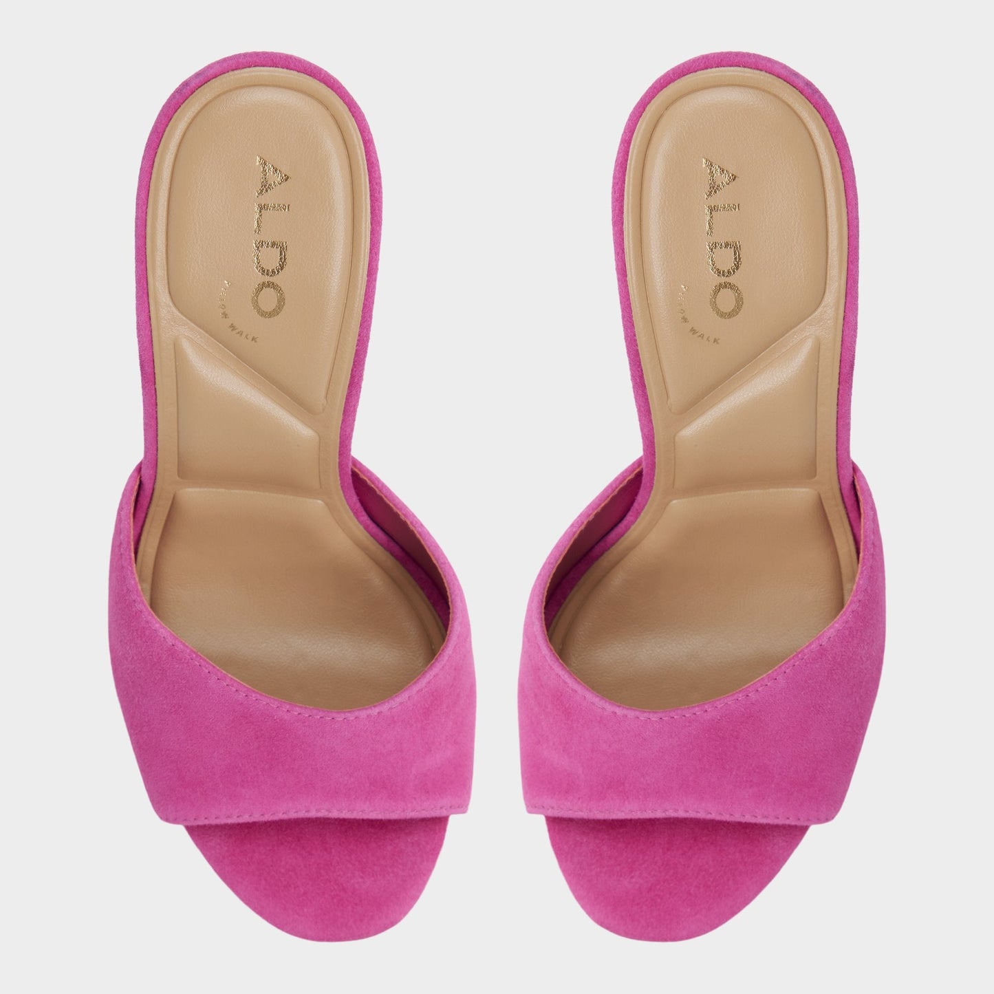 Rivieraa in Dark Pink - Heeled mule, Platform | Aldo Classic