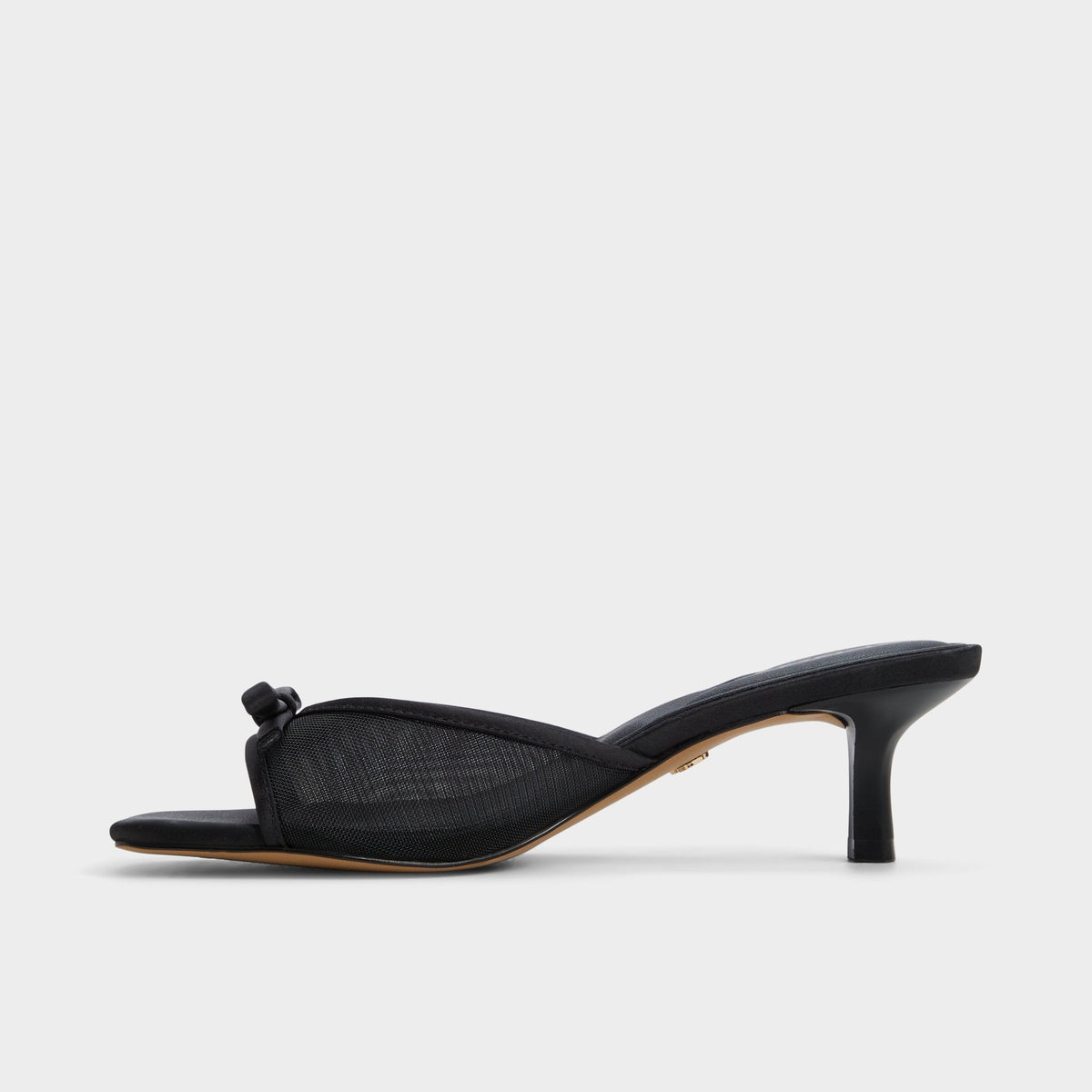 Begoniaa Black Women's Heeled mules - Heeled mule, Kitten heel | Aldo Essential