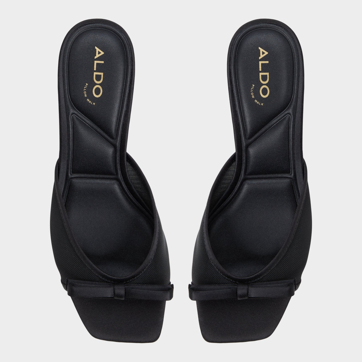 Begoniaa Black Women's Heeled mules - Heeled mule, Kitten heel | Aldo Essential