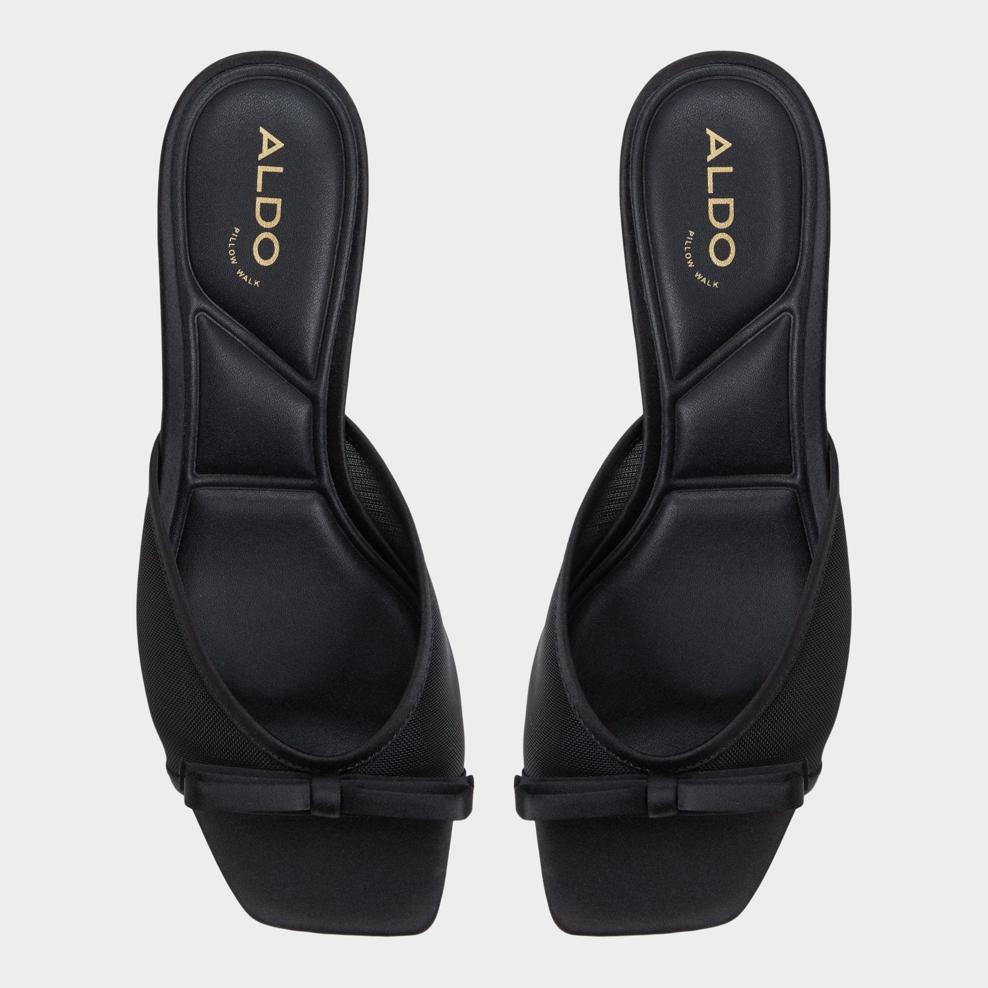 Begoniaa Black Women's Heeled mules - Heeled mule, Kitten heel | Aldo Essential