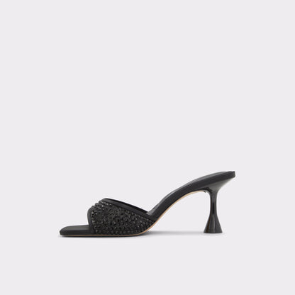 Agatha in Black 13658267 - Heeled mule | Aldo New
