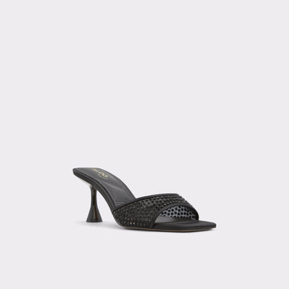 Agatha in Black 13658267 - Heeled mule | Aldo New