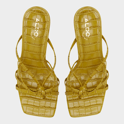 Lumera in Other Yellow - Heeled mule, Stiletto heel | Aldo Popular