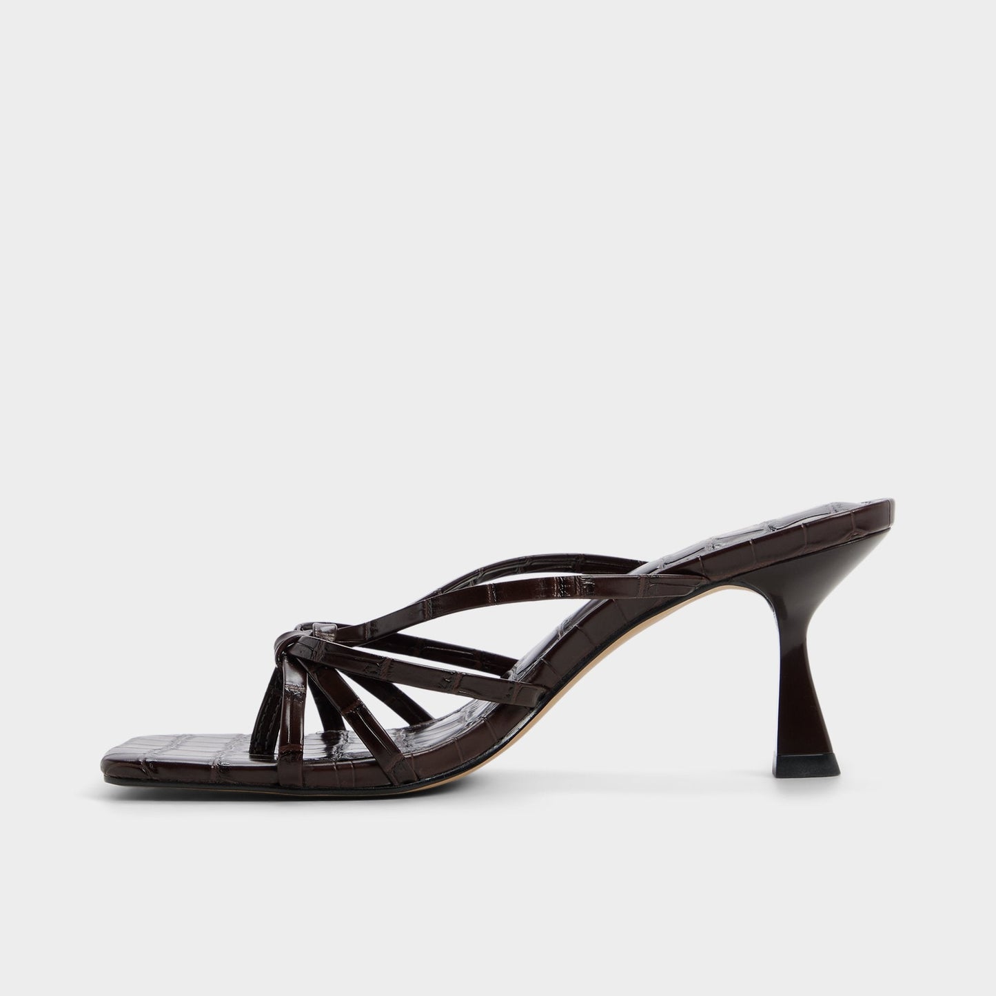 Lumera in Dark Brown - Heeled mule, Stiletto heel | Aldo Best Seller