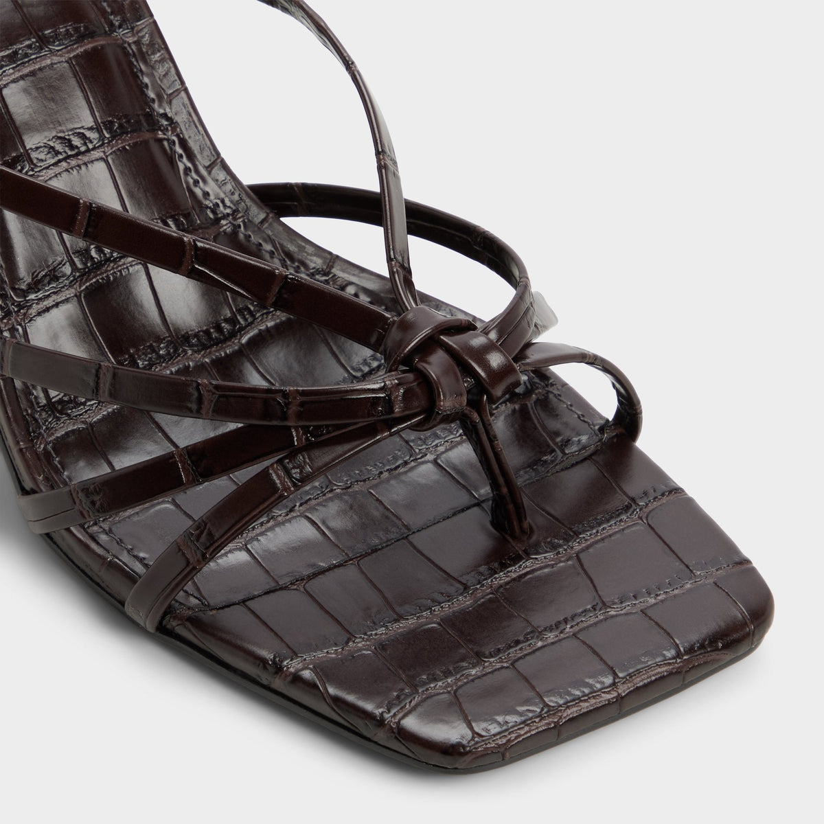 Lumera in Dark Brown - Heeled mule, Stiletto heel | Aldo Best Seller