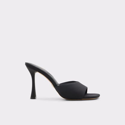 Evadalia Black Women's Heeled mules - Heeled mule, Stiletto heel | Aldo Recommended
