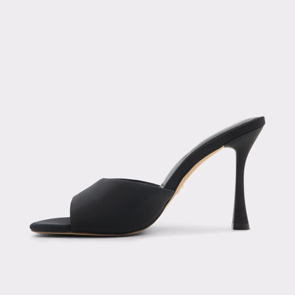 Evadalia Black Women's Heeled mules - Heeled mule, Stiletto heel | Aldo Recommended