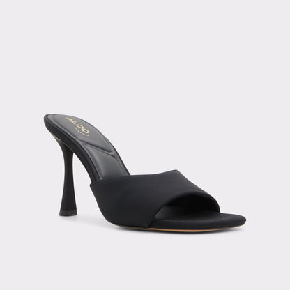Evadalia Black Women's Heeled mules - Heeled mule, Stiletto heel | Aldo Recommended