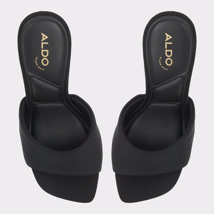 Evadalia Black Women's Heeled mules - Heeled mule, Stiletto heel | Aldo Recommended