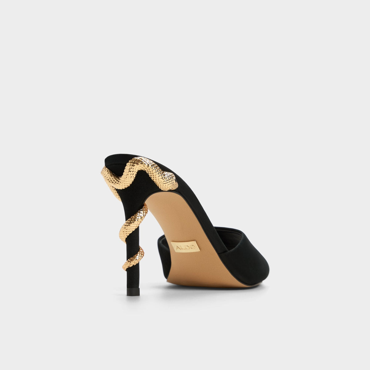 Seashella Other Black Women's Heeled mules - Heeled mule | Aldo Exclusive
