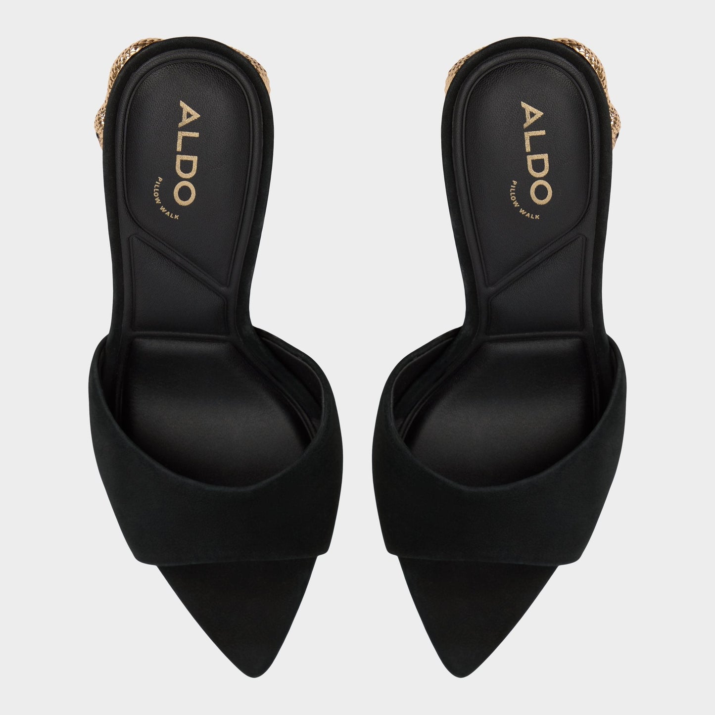 Seashella Other Black Women's Heeled mules - Heeled mule | Aldo Exclusive
