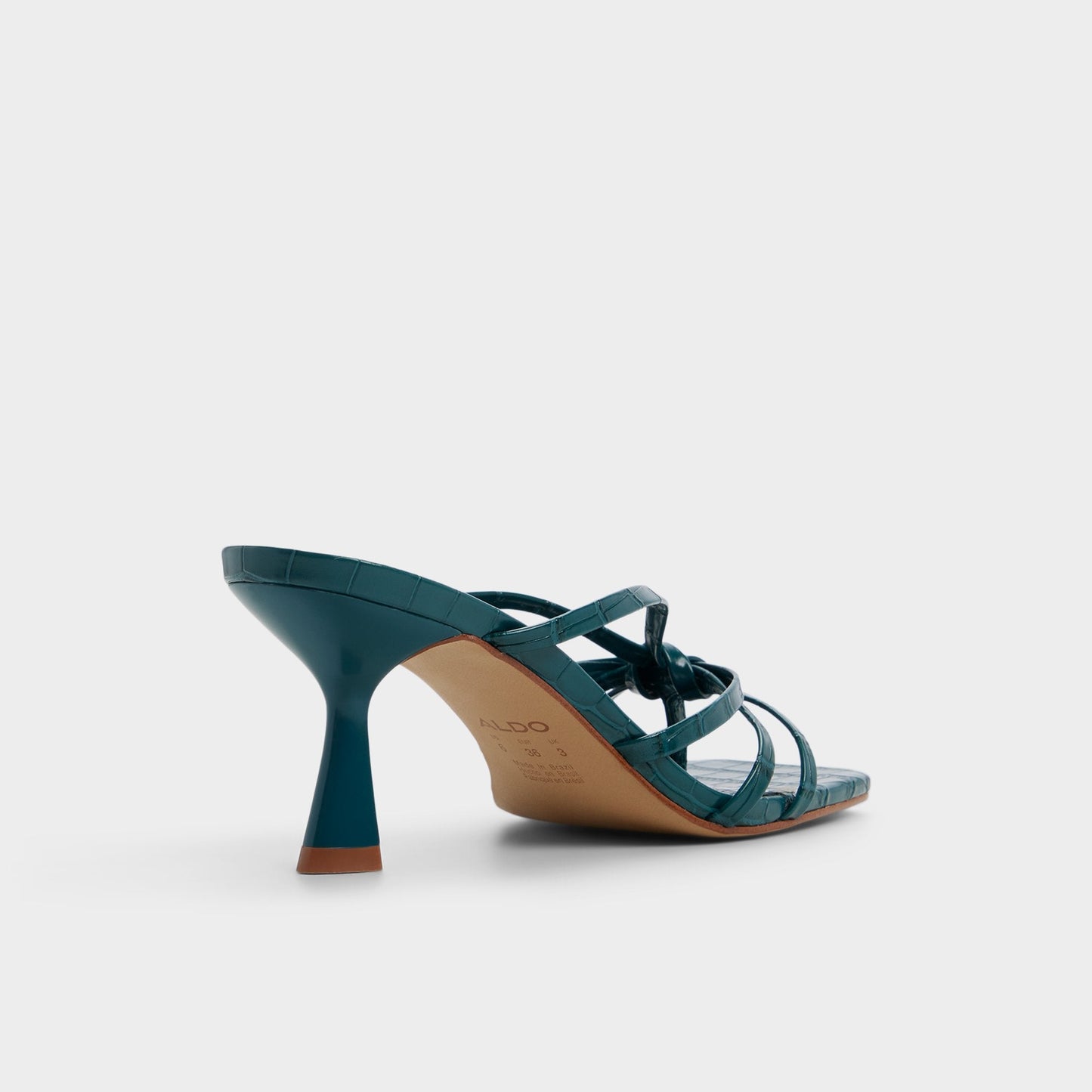 Lumera in Other Green - Heeled mule, Stiletto heel | Aldo Signature