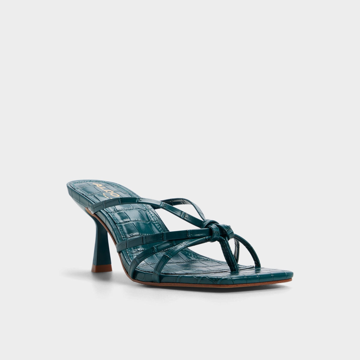 Lumera in Other Green - Heeled mule, Stiletto heel | Aldo Signature