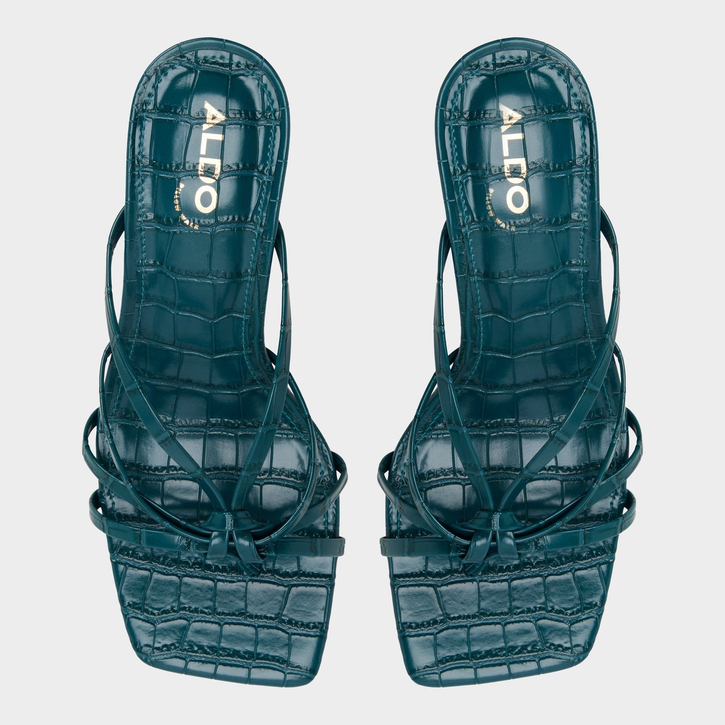 Lumera in Other Green - Heeled mule, Stiletto heel | Aldo Signature