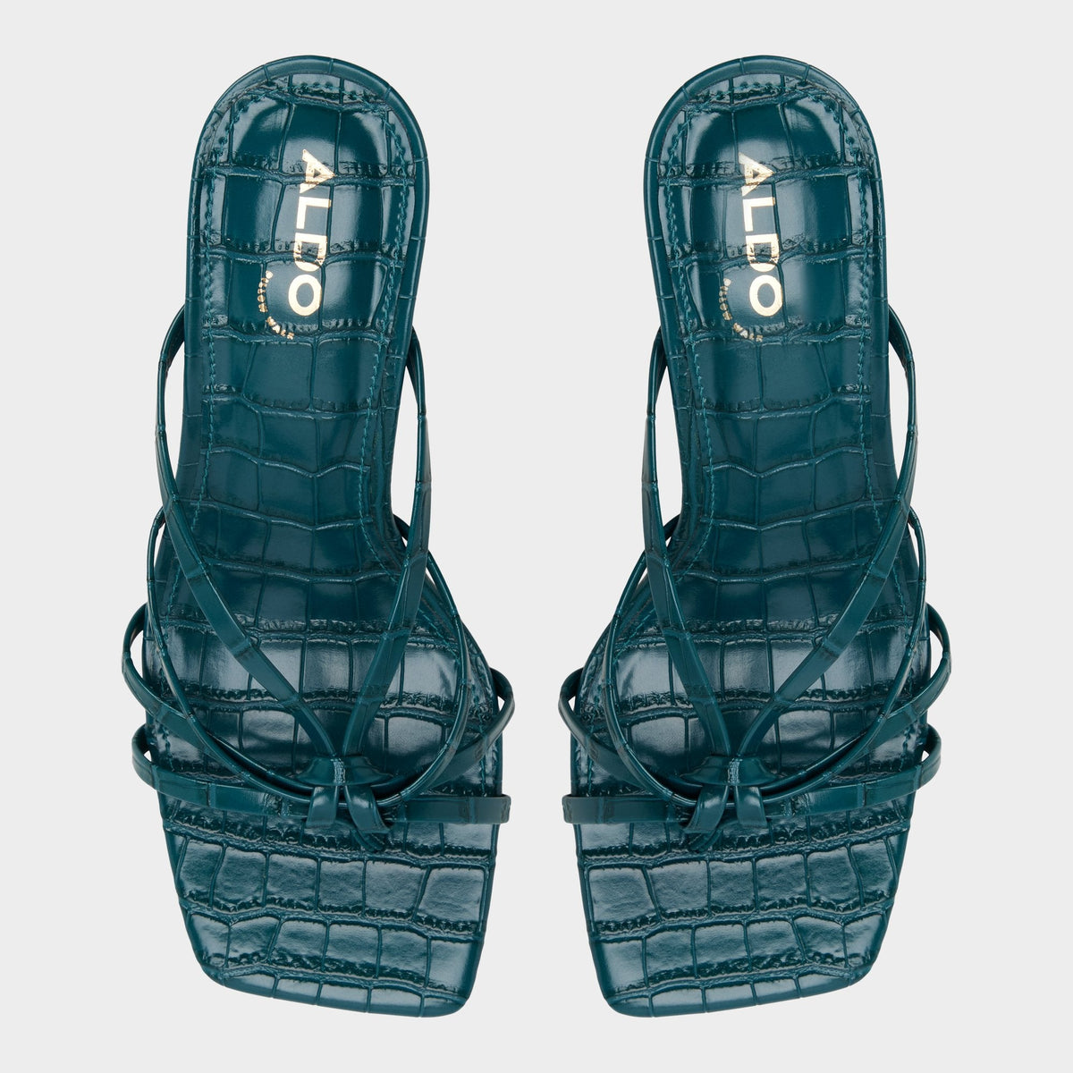 Lumera in Other Green - Heeled mule, Stiletto heel | Aldo Signature