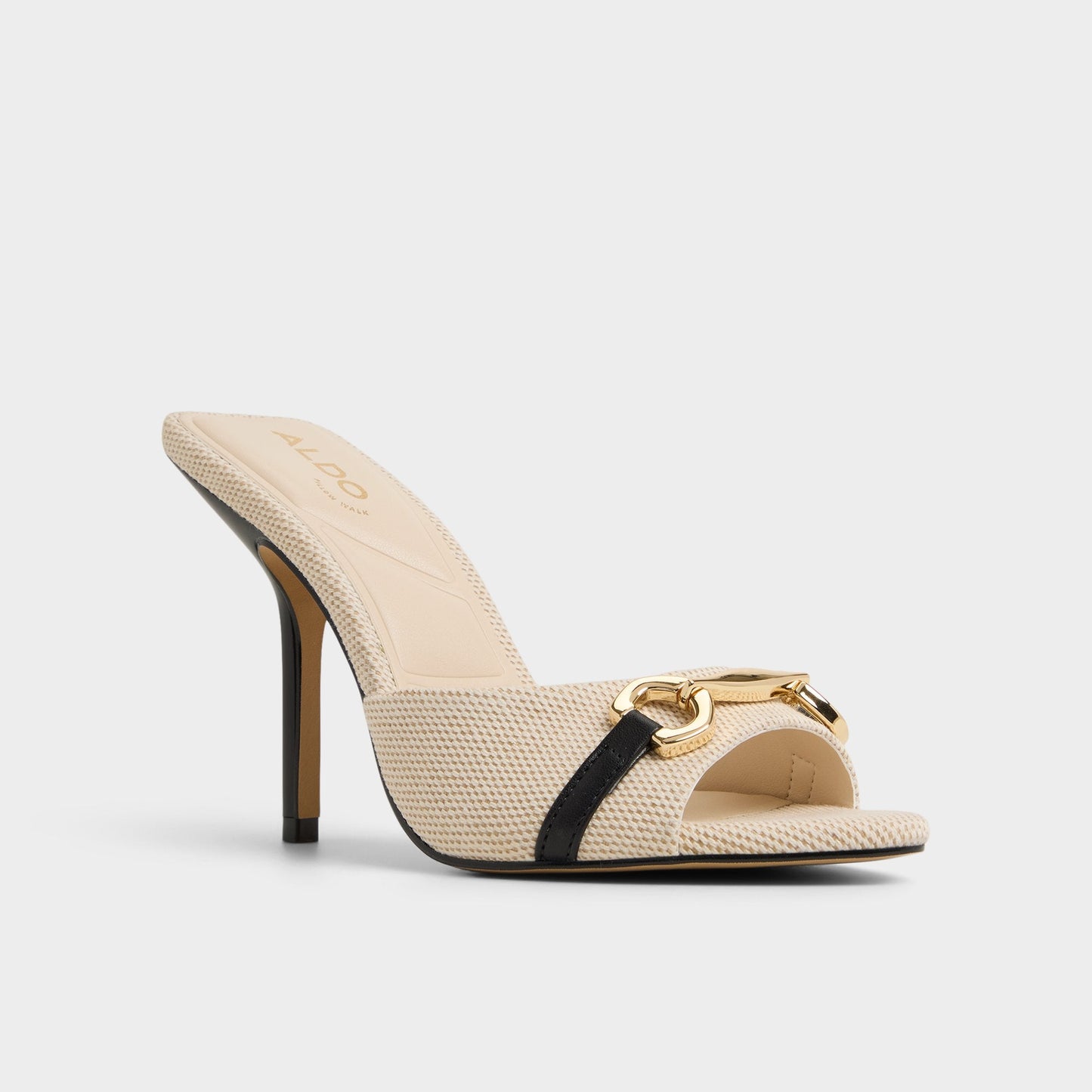 Madelynie in Open Natural - Heeled mule | Aldo Classic
