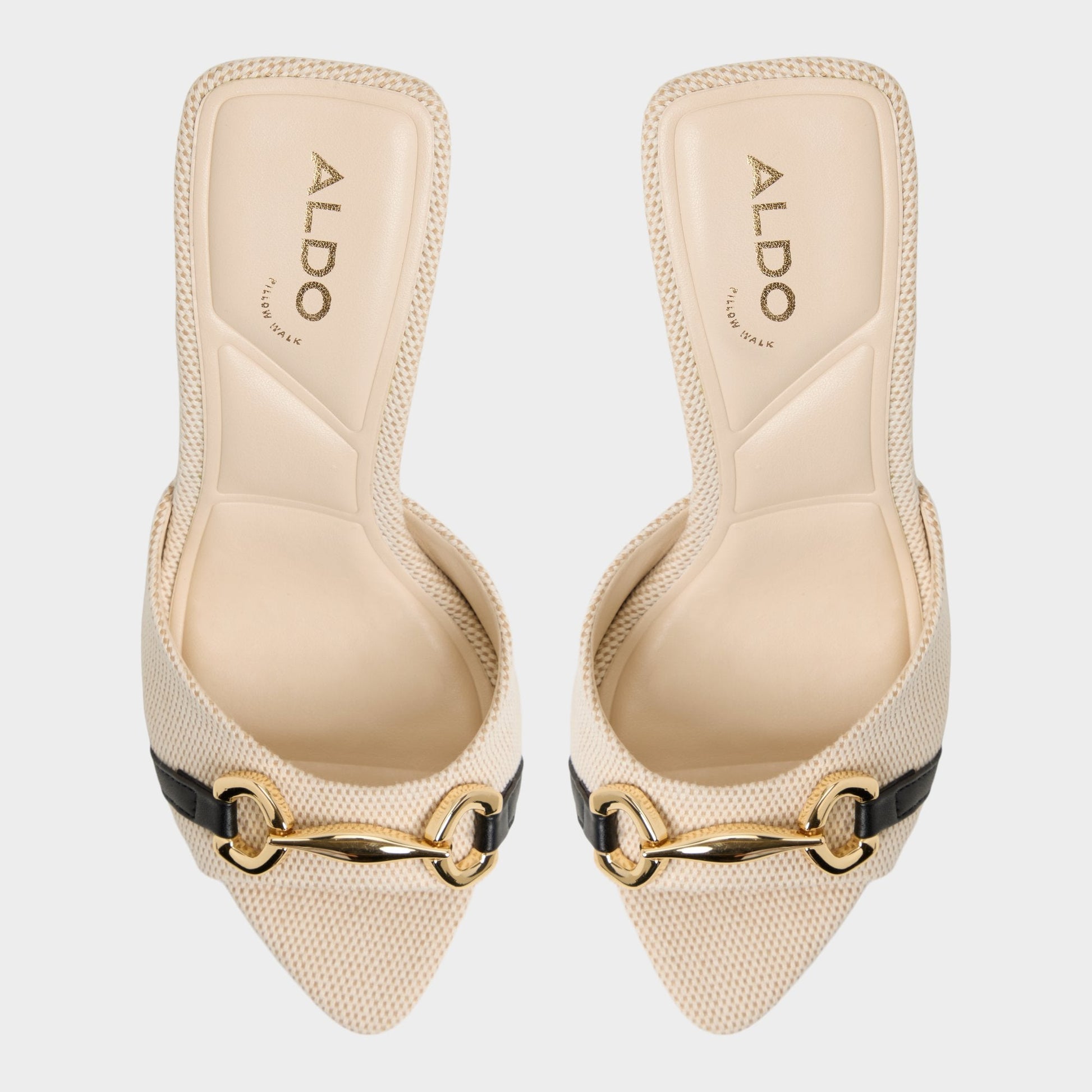 Madelynie in Open Natural - Heeled mule | Aldo Classic