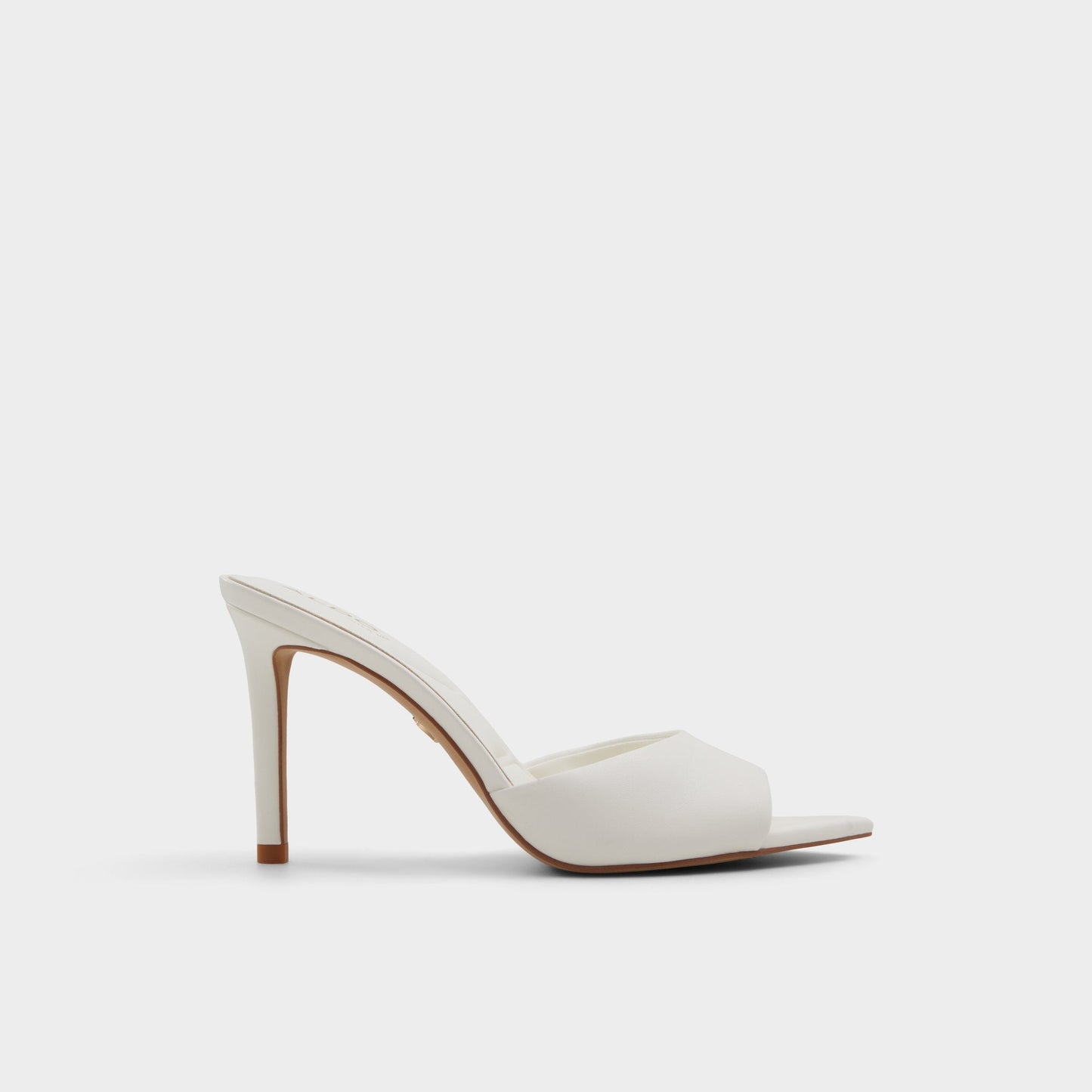 Anniebrilden White Women's Heeled mules - Heeled mule, Stiletto heel | Aldo Essential