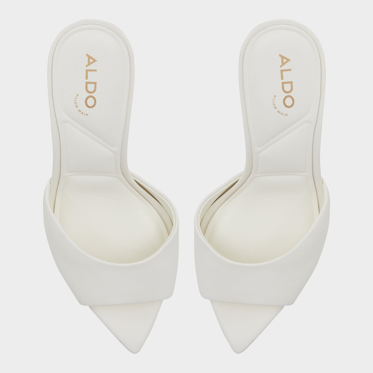 Anniebrilden White Women's Heeled mules - Heeled mule, Stiletto heel | Aldo Essential