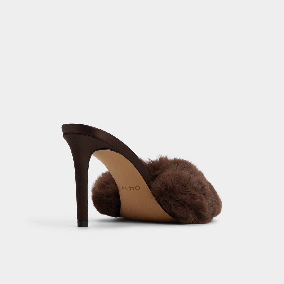 Anniebrilden in Dark Brown 14163209 - Heeled mule, Stiletto heel | Aldo Premium