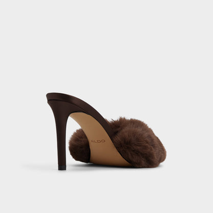 Anniebrilden in Dark Brown 14163209 - Heeled mule, Stiletto heel | Aldo Premium