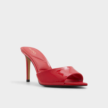 Anniebrilden Red Women's Heeled mules - Heeled mule, Stiletto heel | Aldo New