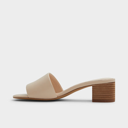 Claudina Other Beige Women's Block heels - Heeled mule, Block heel | Aldo Popular