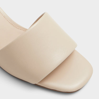 Claudina Other Beige Women's Block heels - Heeled mule, Block heel | Aldo Popular