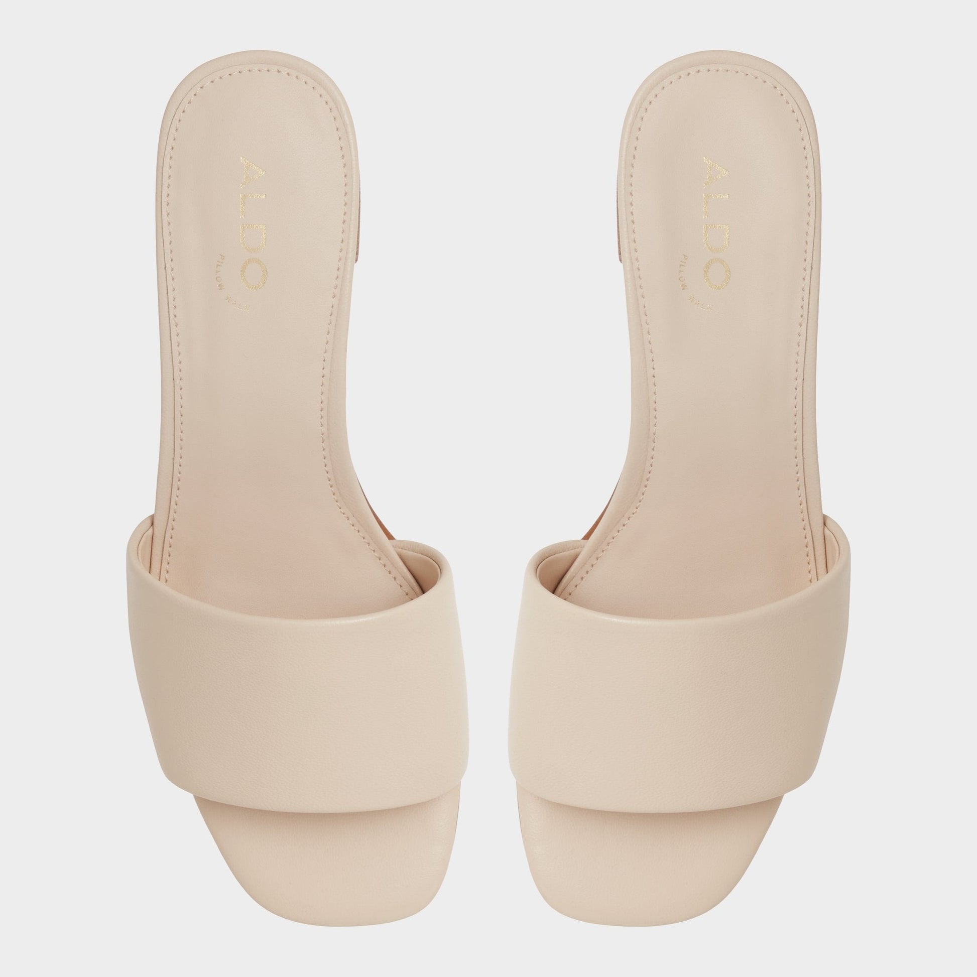 Claudina Other Beige Women's Block heels - Heeled mule, Block heel | Aldo Popular
