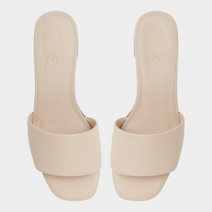 Claudina Other Beige Women's Block heels - Heeled mule, Block heel | Aldo Popular