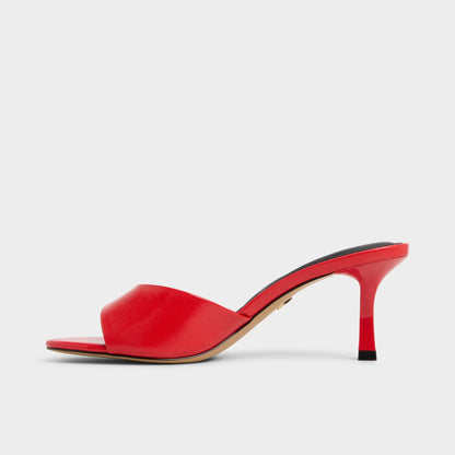 Annaberaen in Bright Red - Heeled mule, Stiletto heel | Aldo Best Seller