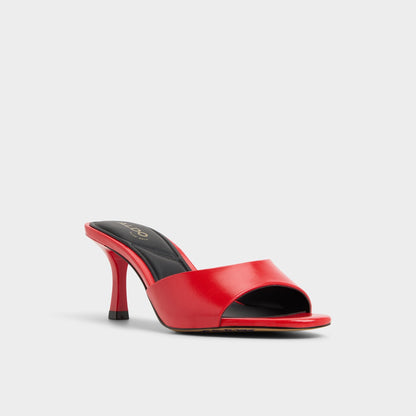 Annaberaen in Bright Red - Heeled mule, Stiletto heel | Aldo Best Seller