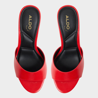 Annaberaen in Bright Red - Heeled mule, Stiletto heel | Aldo Best Seller