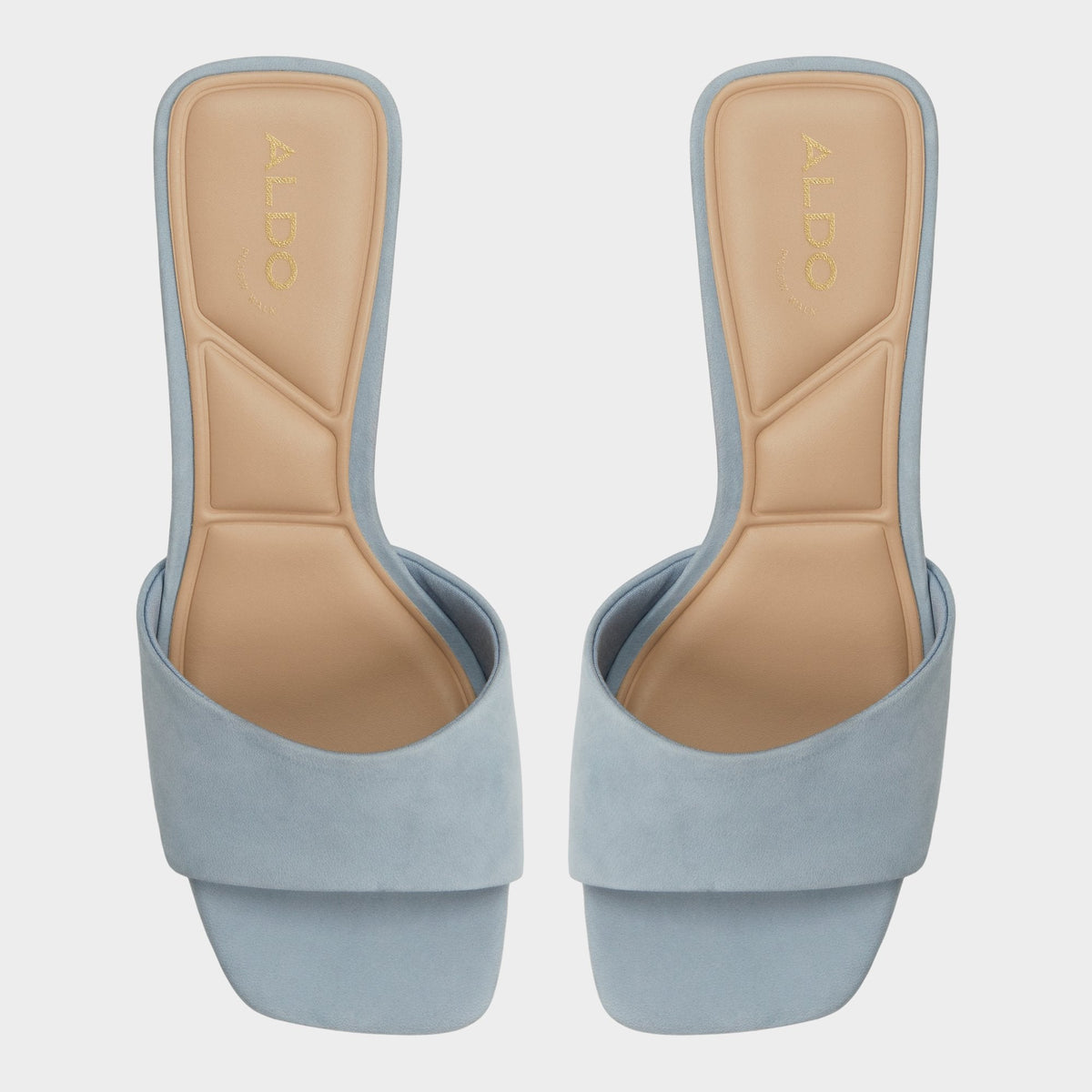 Tisha Other Blue Women's Heeled mules - Heeled mule, Block heel | Aldo Recommended