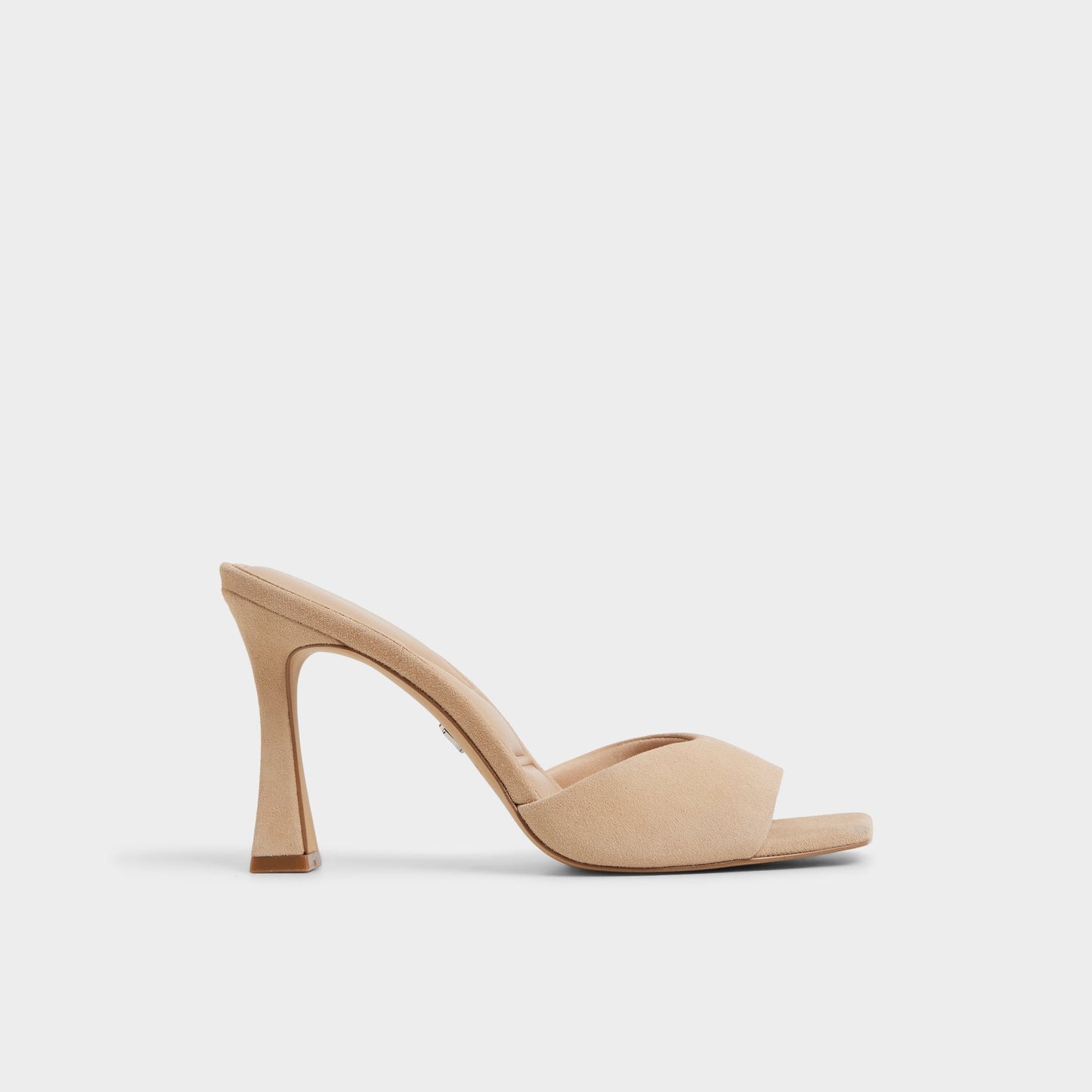 Jennifer in Medium Beige - Heeled mule, Stiletto heel | Aldo Exclusive