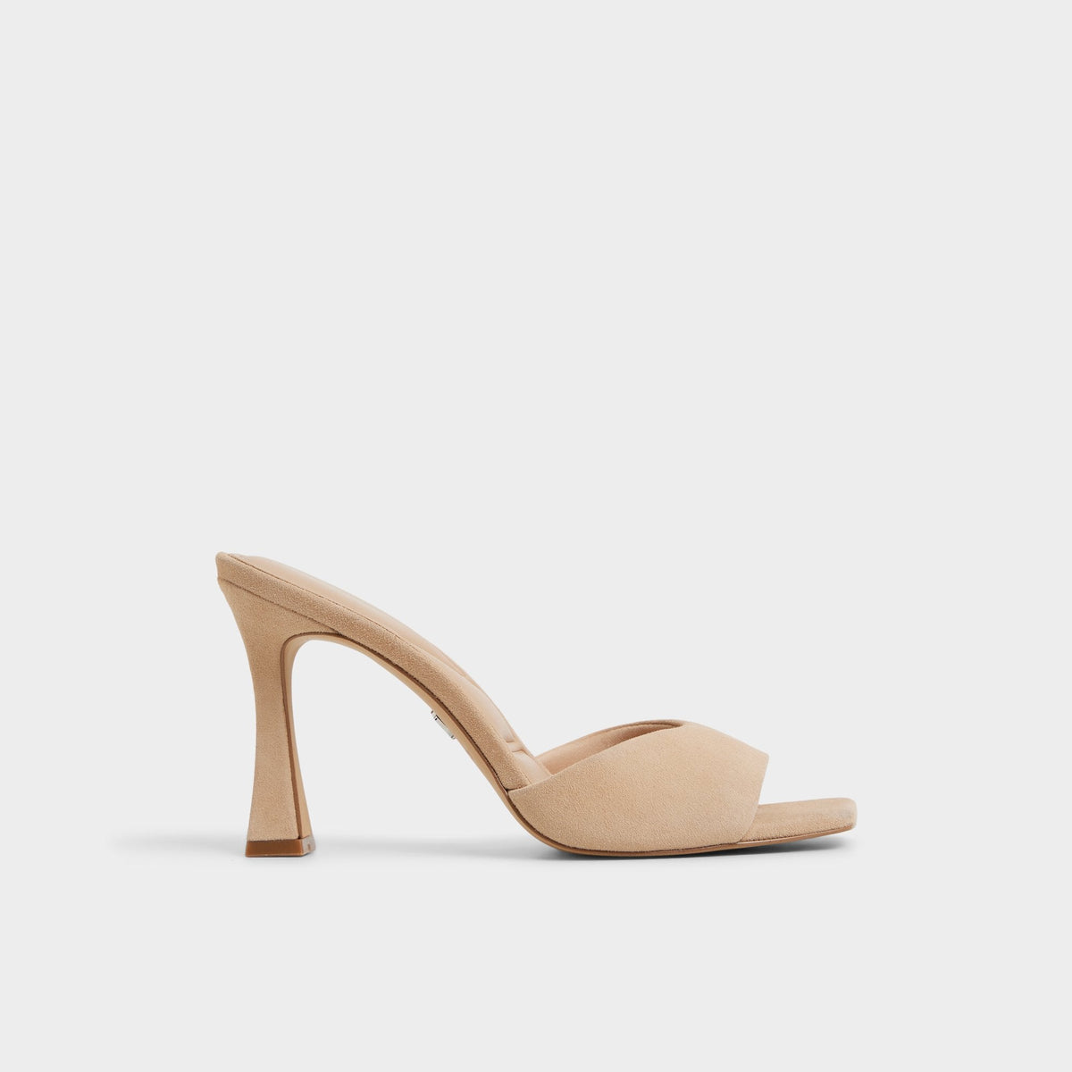 Jennifer in Medium Beige - Heeled mule, Stiletto heel | Aldo Exclusive