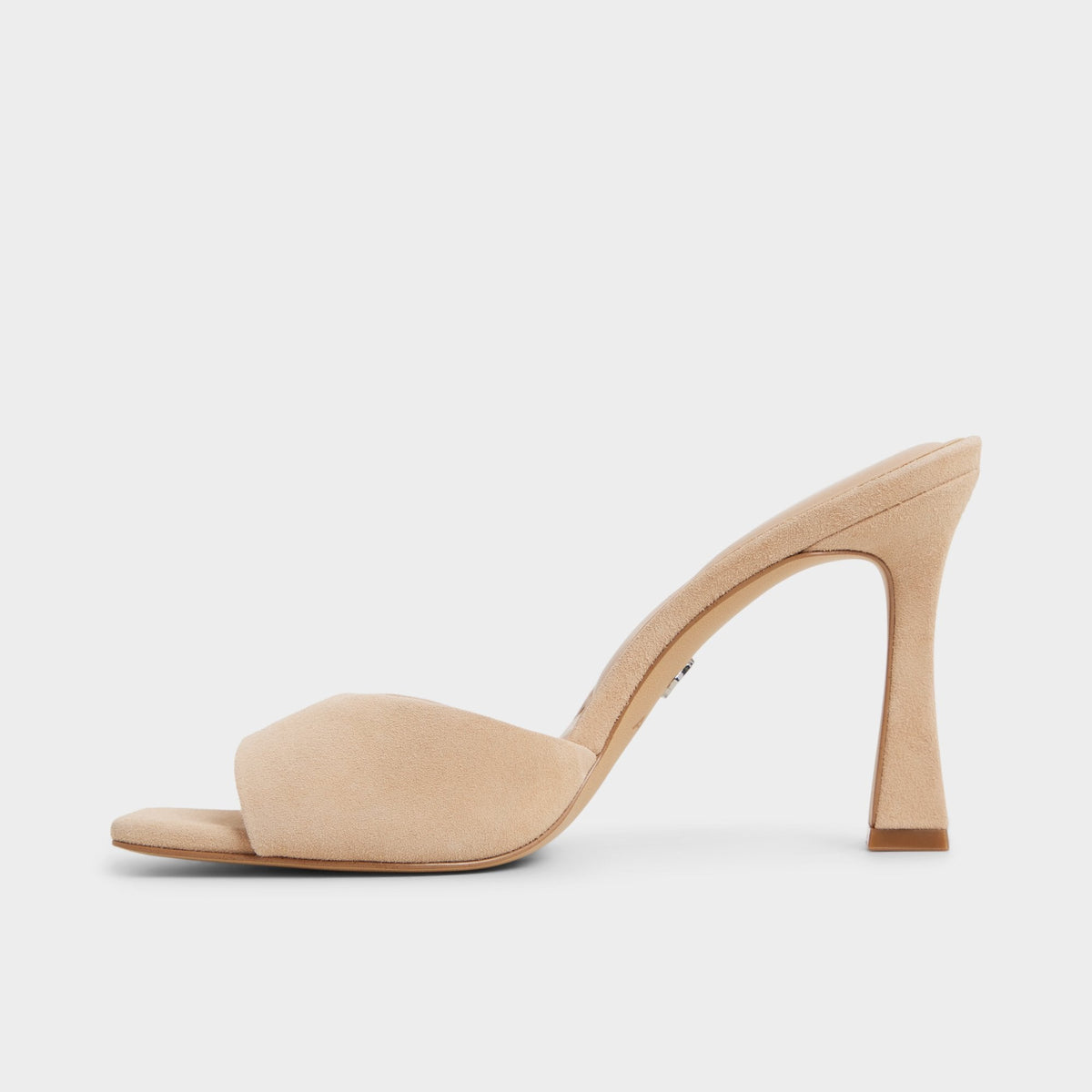 Jennifer in Medium Beige - Heeled mule, Stiletto heel | Aldo Exclusive