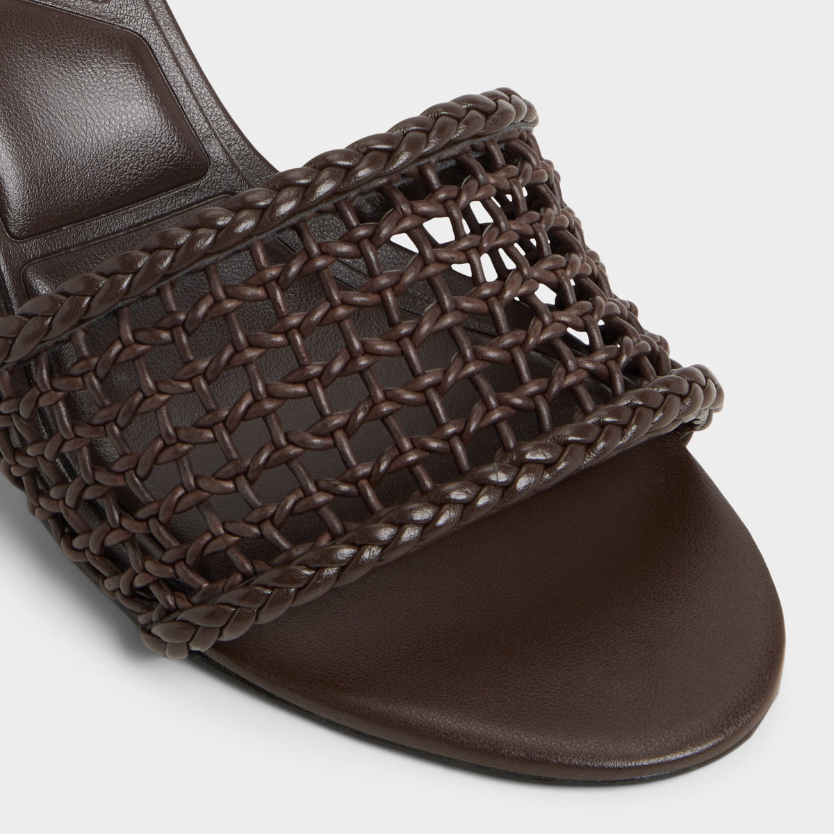 Beachdate Dark Brown Women's Block heels - Heeled mule, Block heel | Aldo Classic