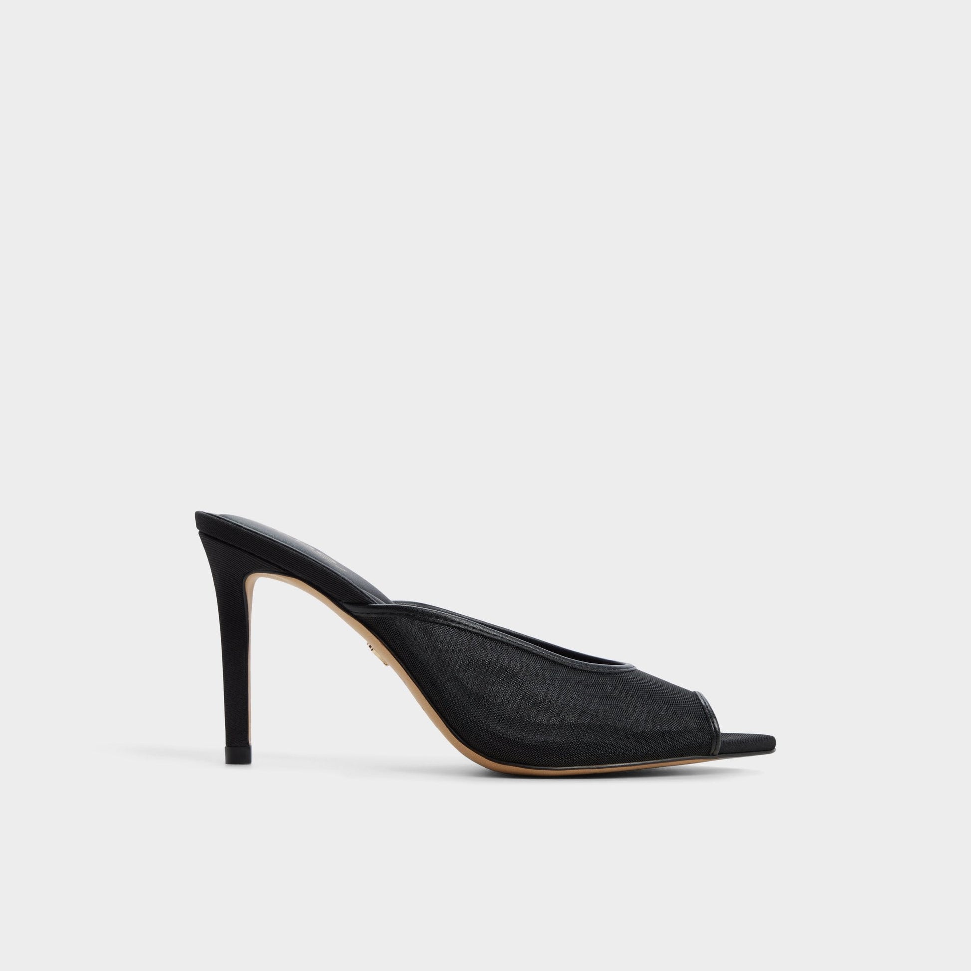Elennah in Black 14161302 - Heeled mule, Stiletto heel | Aldo Premium
