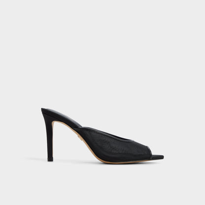 Elennah in Black 14161302 - Heeled mule, Stiletto heel | Aldo Premium