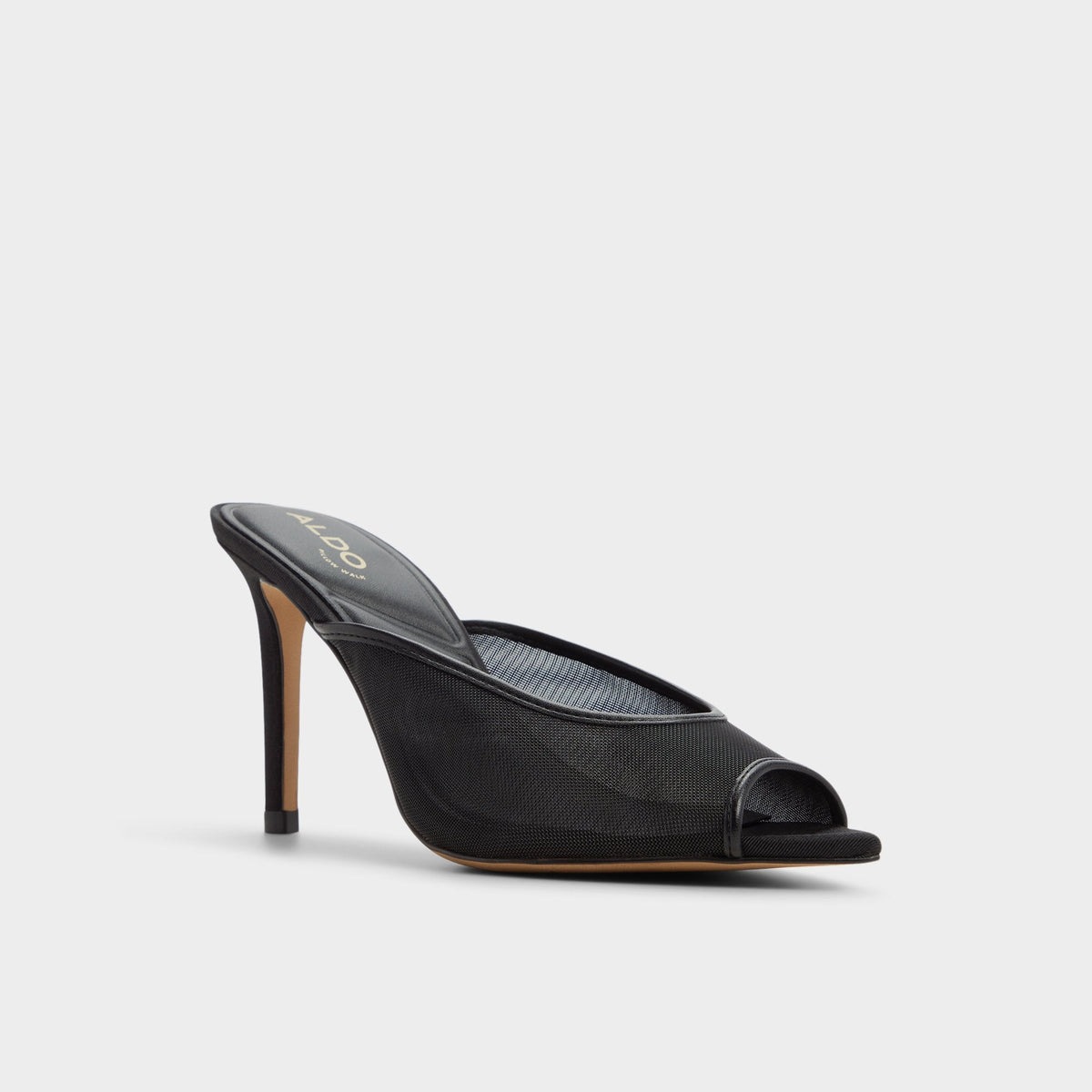 Elennah in Black 14161302 - Heeled mule, Stiletto heel | Aldo Premium
