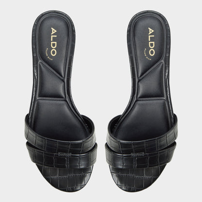 Scarletta Black Women's Heeled mules - Heeled mule, Kitten heel | Aldo New