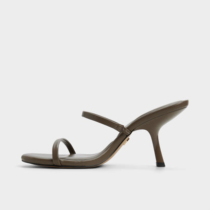 Avelinda in Khaki - Heeled mule | Aldo Featured
