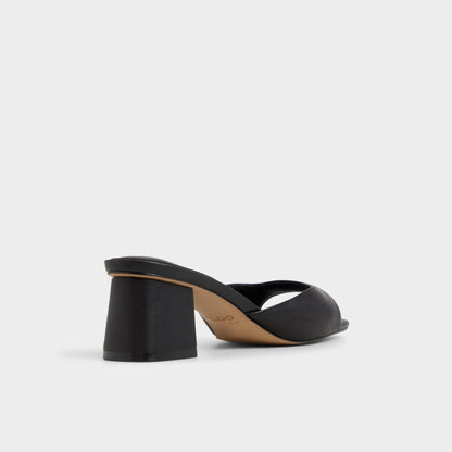 Aneky in Black - Heeled mule, Block heel | Aldo Trending
